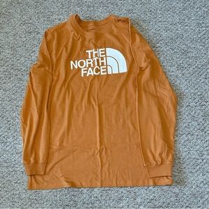 Men’s The North Face Long Sleeve T-shirt | XL | Orange